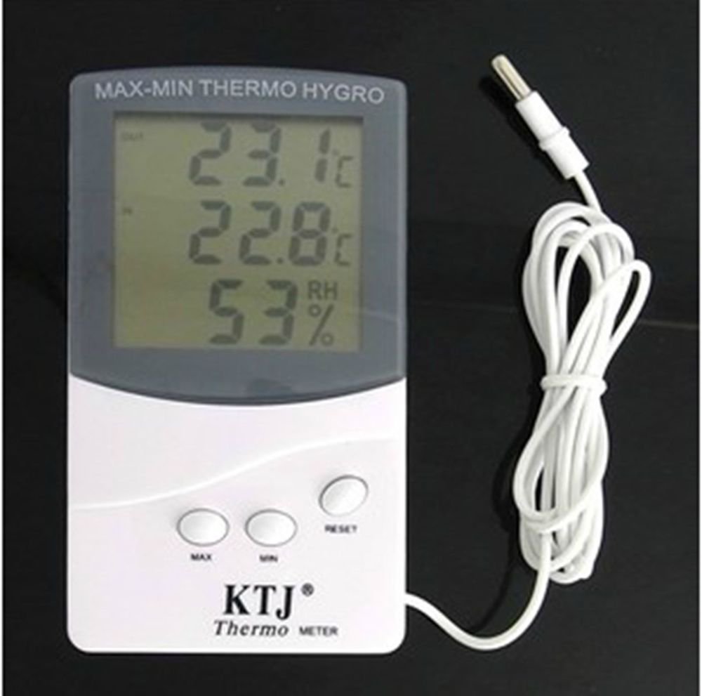 TA-318 Indoor and outdoor Temperature and humidity meter 2 meter sensor
