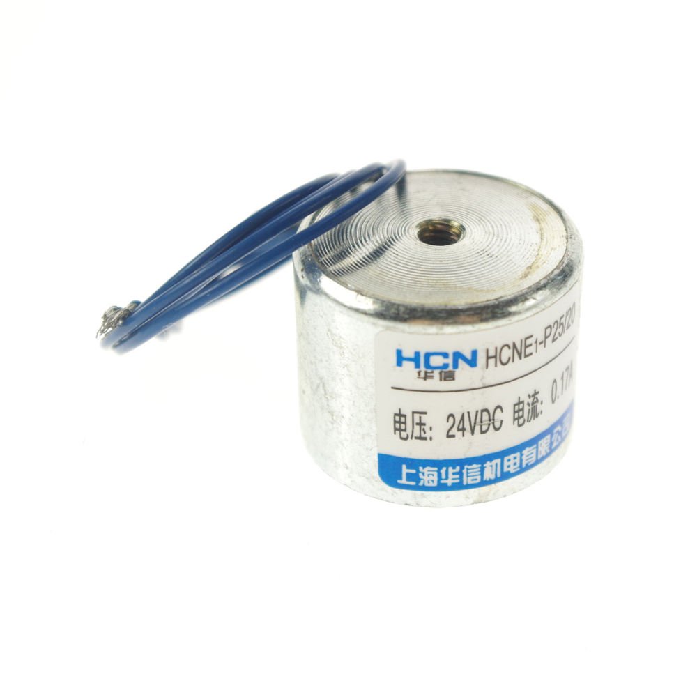 (20) 25mm 5kg 11LB Holding Electromagnet Lift Solenoid