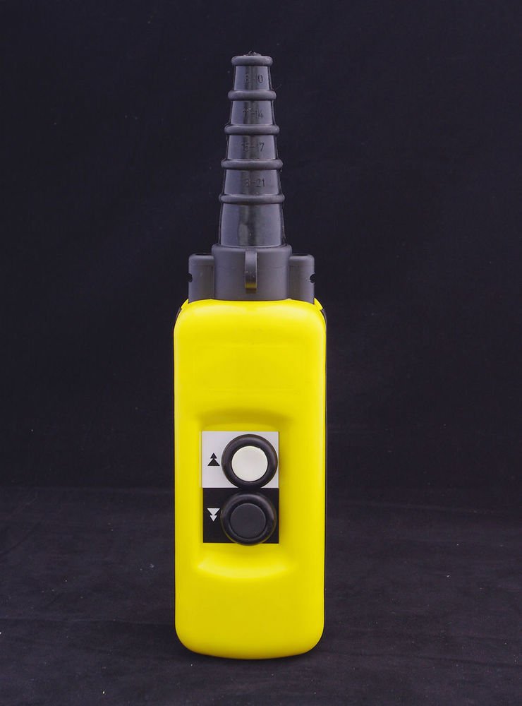 2 Speed Hoist Crane 2 Pushbutton Pendant Controller Station