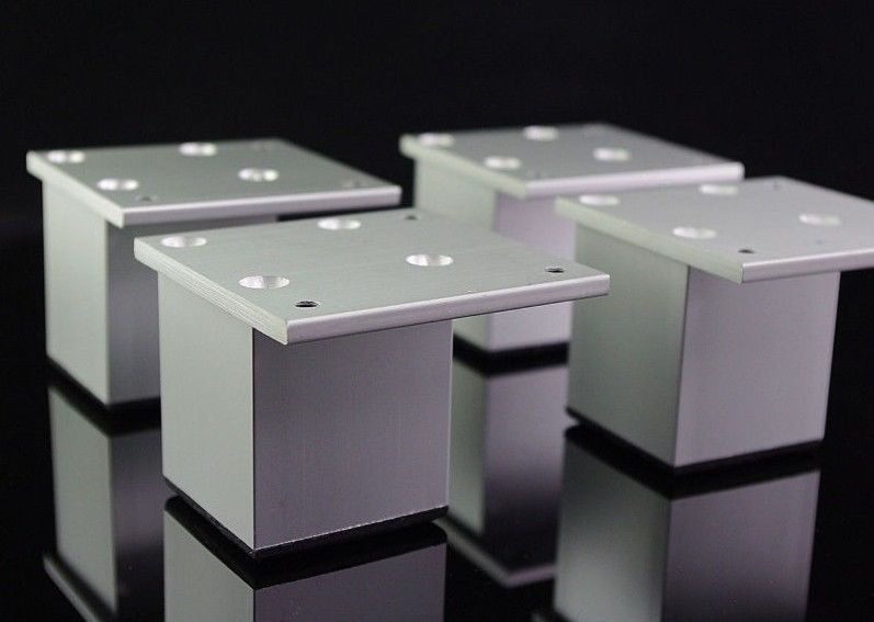 4pcs Set 60mm Metal Furniture Cabinet Legs Bed Tea Table Chair Sofa Leg Feet