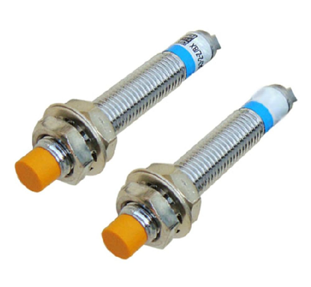 1-2mm Cylindrical Inductance Proximity Sensor Approach Switch DC6-36V PNP NO