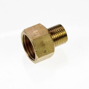 5PCS Brass 1/4" Male x 3/8" BSPP Female Adapter Reducer