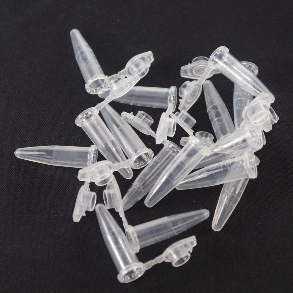 lot20 Plastic test tubes centrifuge tubes 0.5ml V-bottom