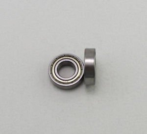 (10) 3/16" x 5/16" x 1/8" Shielded Micro Ball Model Radial Bearing R156ZZ