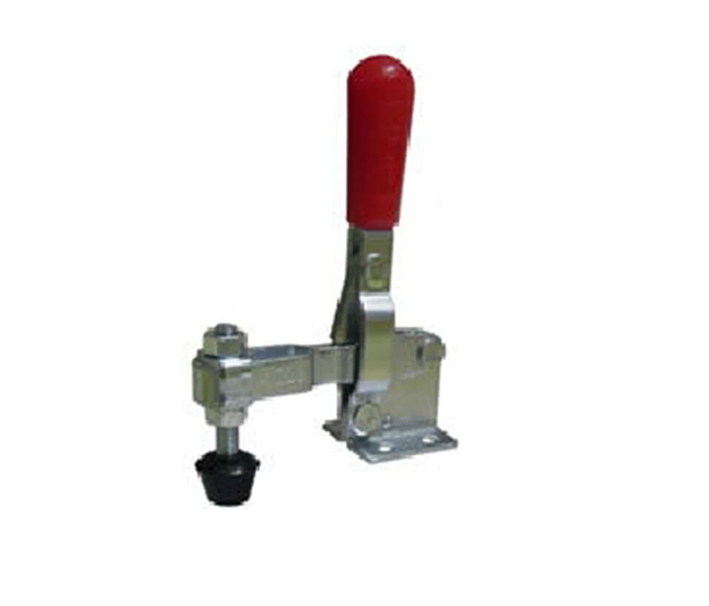 Vertical Toggle Clamp 102B Holding Capacity 100Kg "U"Pressure, flange base