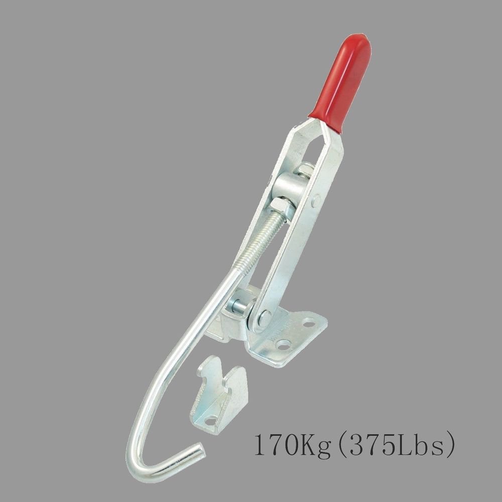 Hand Operated Adjustable Capacity170Kg Flange base Toggle Clamp 451