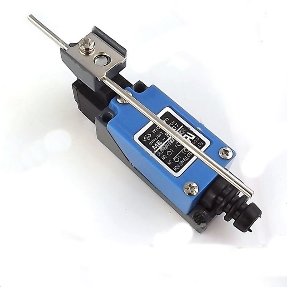 ME-8107 250VAC 5A 115VDC 0.4A Rotary Lever 1NO+1NC Momentary Limit Switch