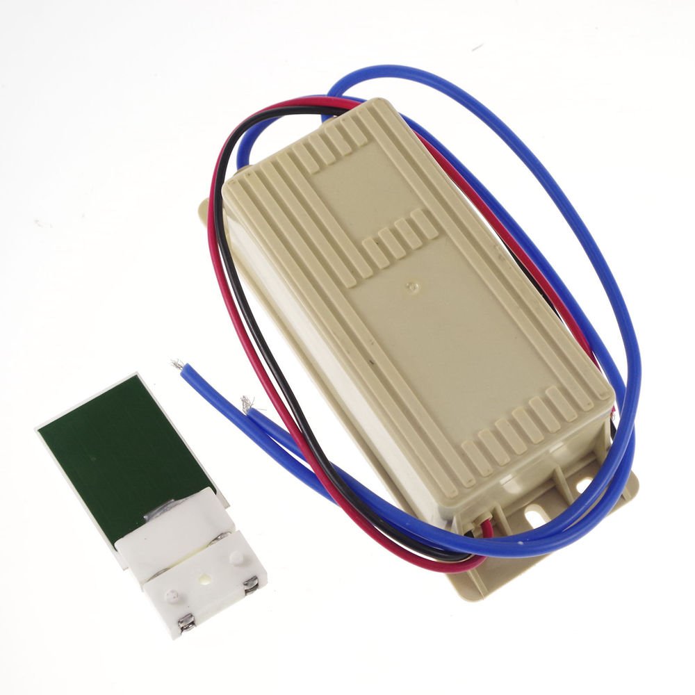 12V 10W 1000mg/h Ceramic Plate & Circuit Board Ozone Generator Air Purifier Kit
