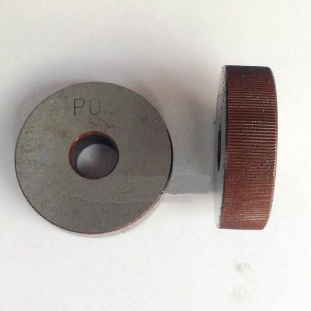 2PCS 2.0mm Pitch 8mm(ID)*28mm(OD)*8mm(H) Single Straight Wheel Knurling Linear