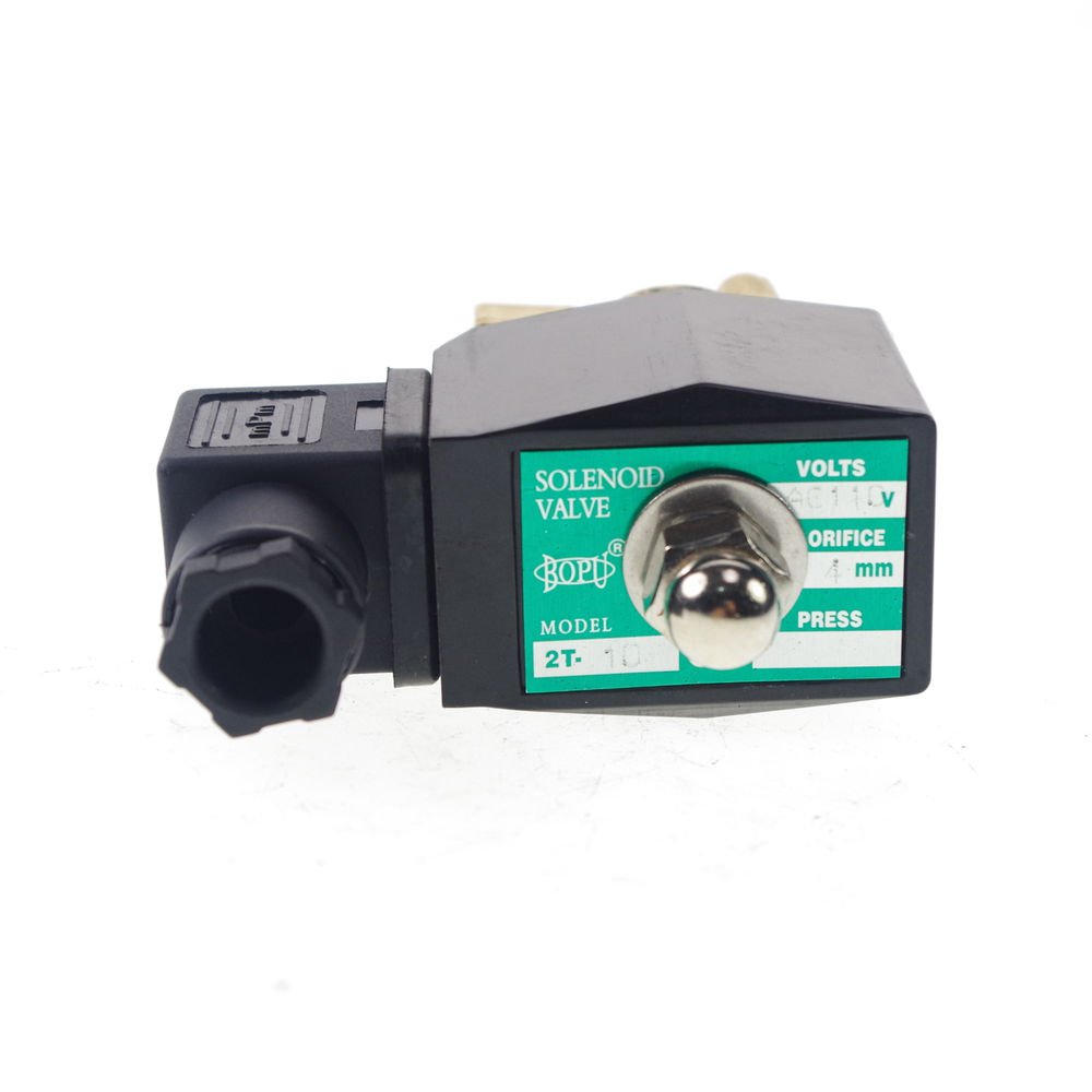 Methane Gas Fuel Propane 2 Ways NC 110VAC Solenoid Valve 3/8" BSPP Connection