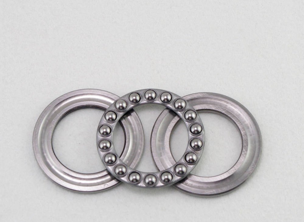 (2) 17 x 35 x 12mm 51203 Axial Ball Thrust Bearing 3-Parts 17*35*12
