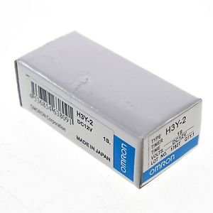 3 Pieces 12VDC H3Y-2 Power On Time Delay Relay Solid-State Timer 0.1-1S DPDT