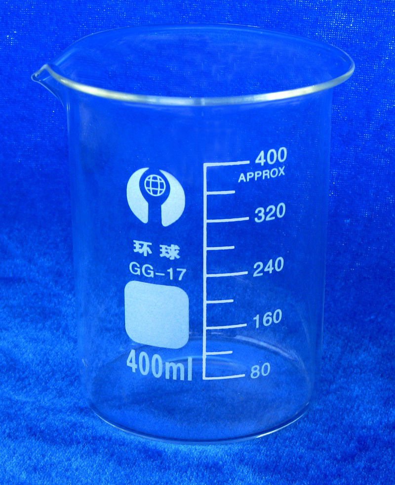400ml Glass Beaker Lab Beaker Low Form