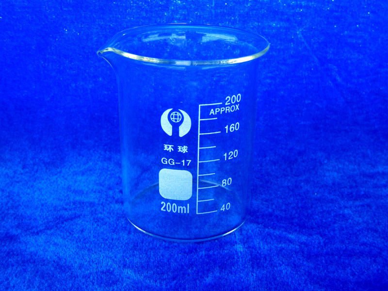 Lot5 Glass Beaker Lab Beaker Low Form 200ml