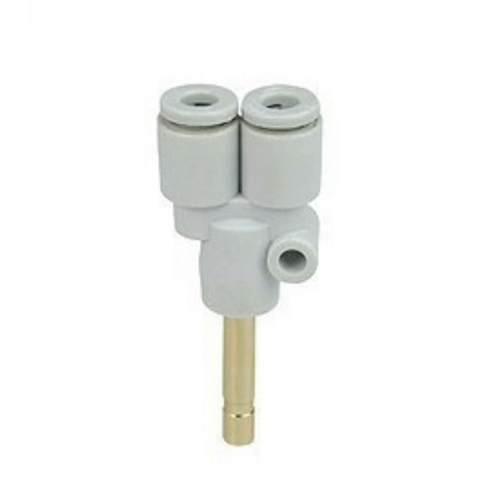 (5) One Touch Plug In Branch Union Y Tube 6mm Connectors Replace SMC KQ2U06-99