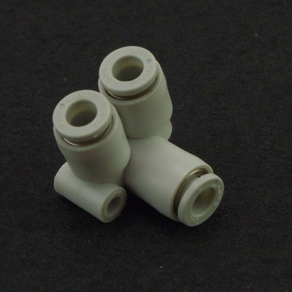 (5) One Touch Branch Union Elbow Connector Tube 4mm Replace SMC KQ2LU04-00