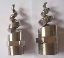 (1) PC 316L Stainless Steel 3" Spiral Spray Nozzle desulfurization washer nozzle