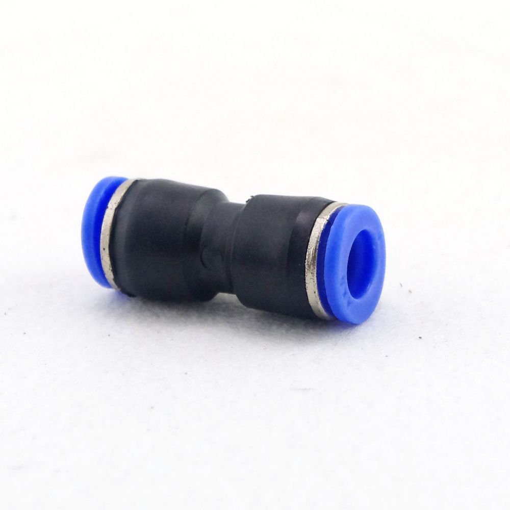 (30) Tube OD 6mm Push In Straight Pneumatic Jointer Connector Fitting