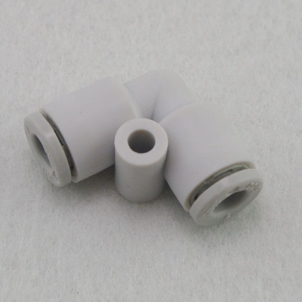 (5) Pneumatic One Touch Push In Connectors Elbow Union Replace SMC KQ2L16-00