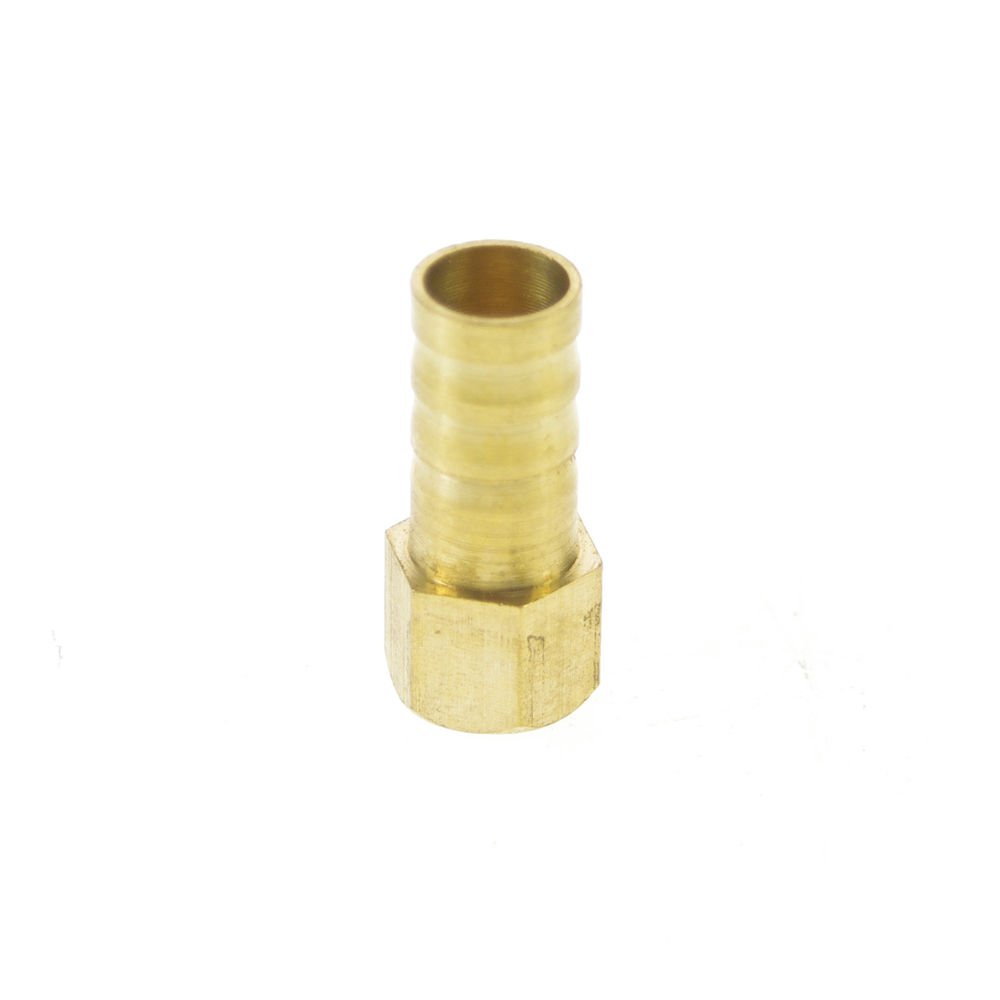 5pcs 1/8" BSPP Connect Female-10mm barbed Hose Brass Pipe Connector Adapter
