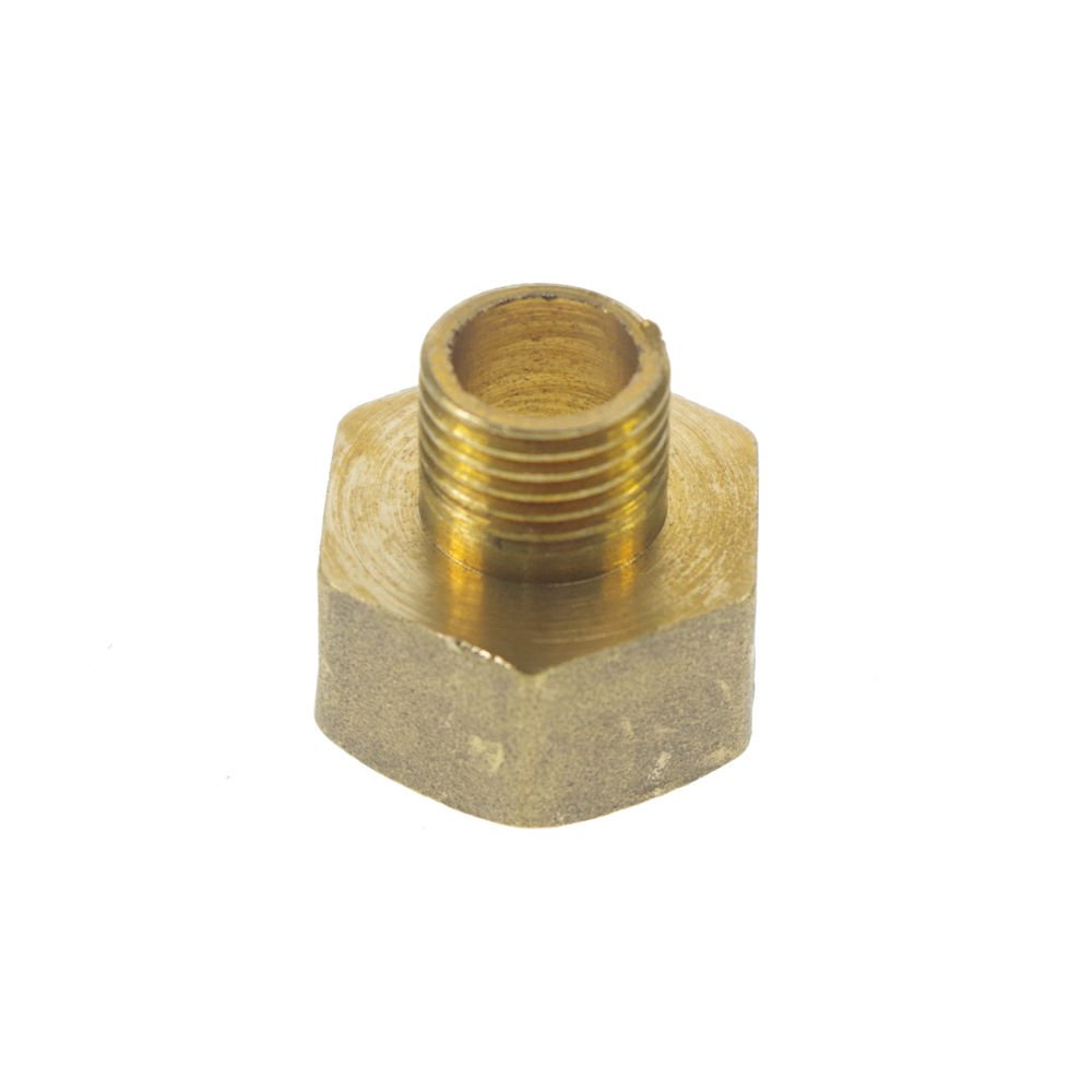 5PCS Brass 1/4" Male x 1/2" BSPP Female Adapter Reducer