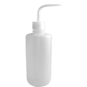 lot4 Squeeze Bottle 500ml Tattoo Wash White Bent Tip Green Soap Alcohol Clear