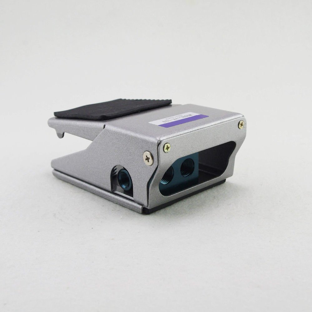 (1)PCS 3 Way 2 Position 1/4"BSPT Pneumatic Foot Pedal Operated Manual Valve