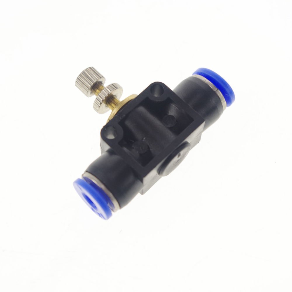 (10)pcs Pneumatic 4mm joiner Throttle Valve