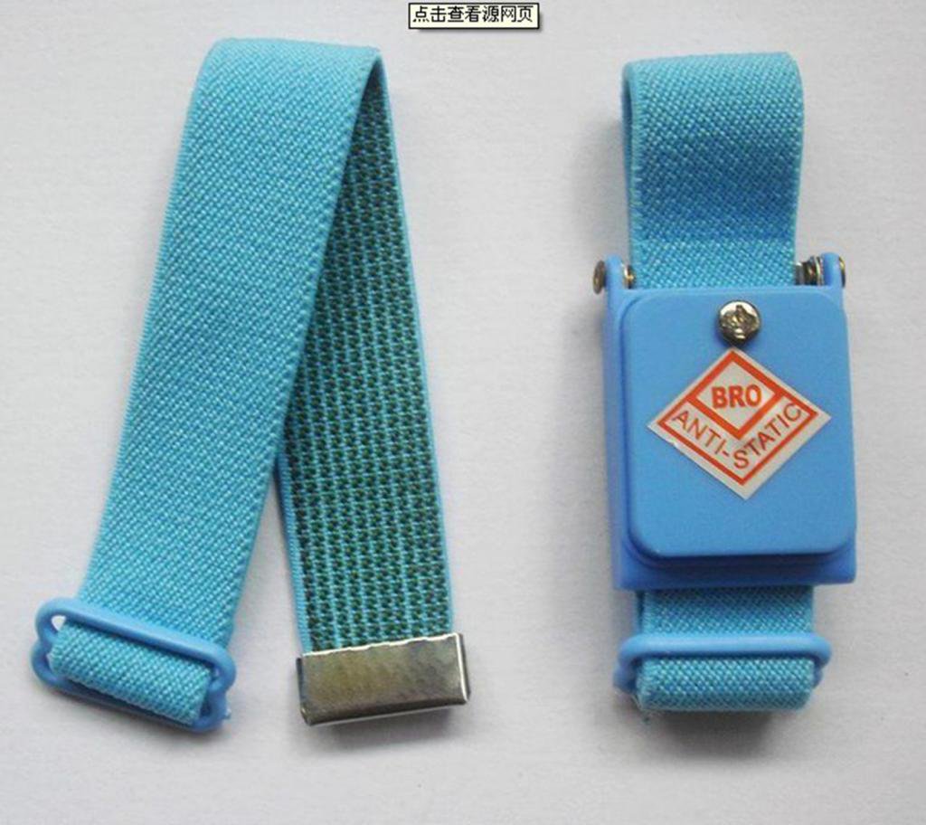 1PC antistatic wrist strip, The hardness 45HA ,with one spare strip, wireless