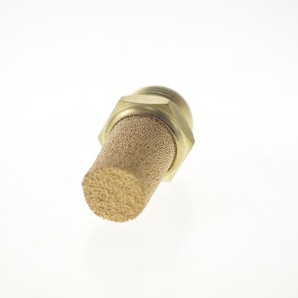 New Lot5 3/4"BSPT Tall Tower Pneumatic Air Breather Silencer Vent Muffler Brass