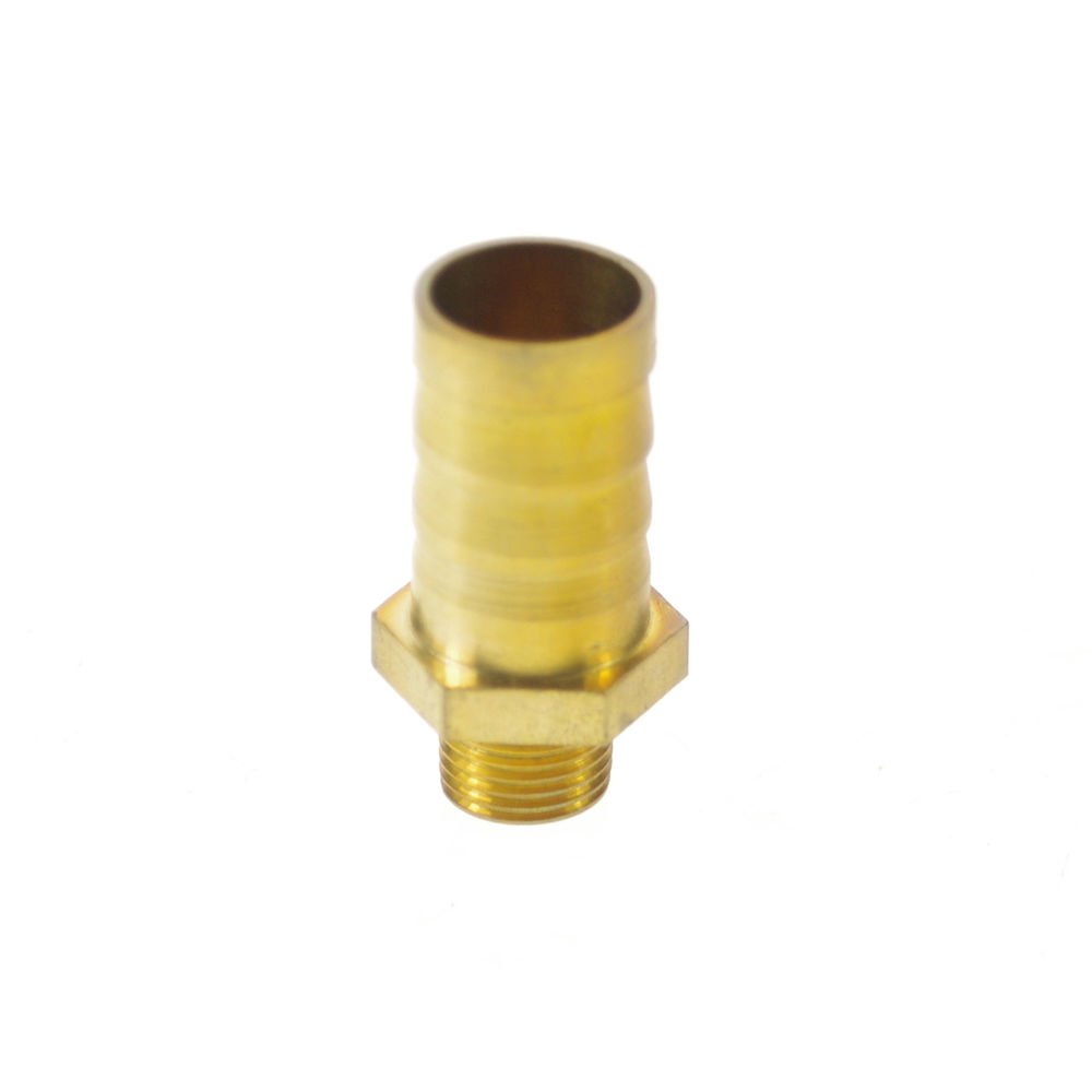 5pcs 1/8" BSPP Connection Male-12mm barbed Hose Brass Adapter Coupler Connector