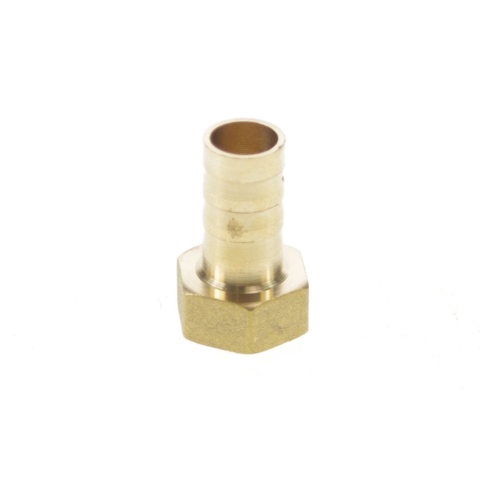 5pcs 3/8" BSPP Connection Female-12mm barbed Hose Brass Pipe Connector Adapter