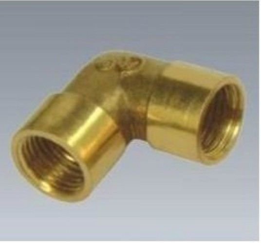5PCS 1/8" BSPP Connection Elbow Female Pipe Brass Adapter Coupler