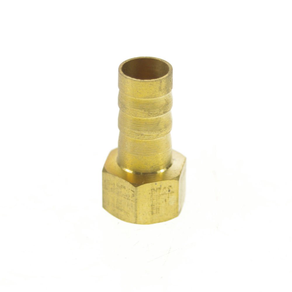 5pcs 1/4" BSPP Female-10mm barbed Hose Brass Pipe Connector Adapter