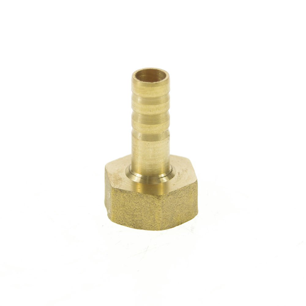 5pcs 1/2" BSPP Connect Female-8mm barbeded Hose Brass Pipe Connector Adapter