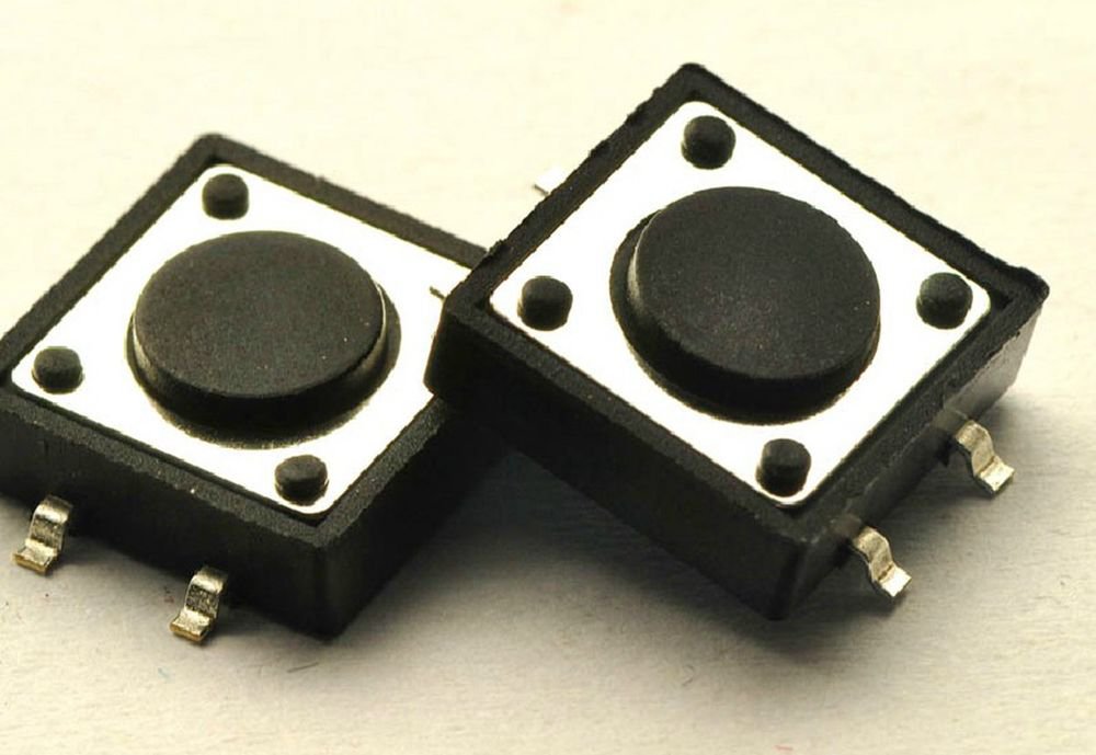 20 pcs 12 x 12 x 4.3mm PCB Momentary Tactile Tact Push Button Switch 4 Pin DIP