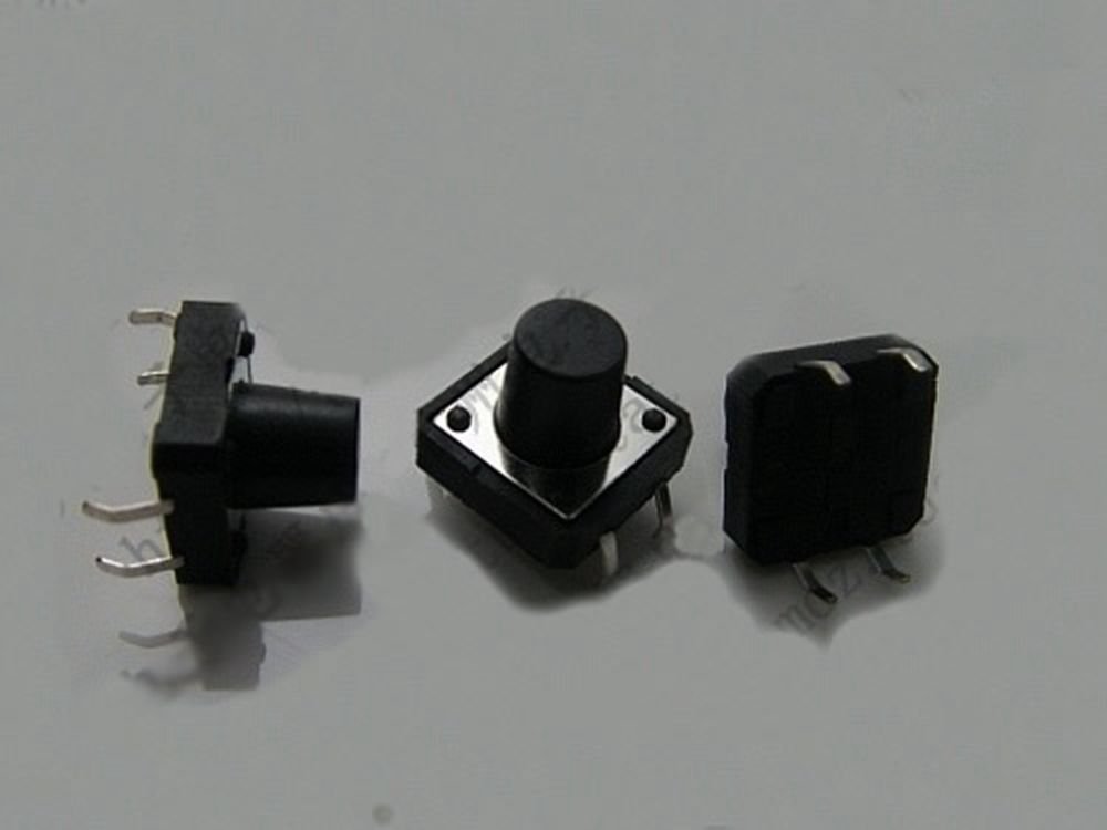 20 pcs 12 x 12 x 11mm PCB Momentary Tactile Tact Push Button Switch 4 Pin DIP
