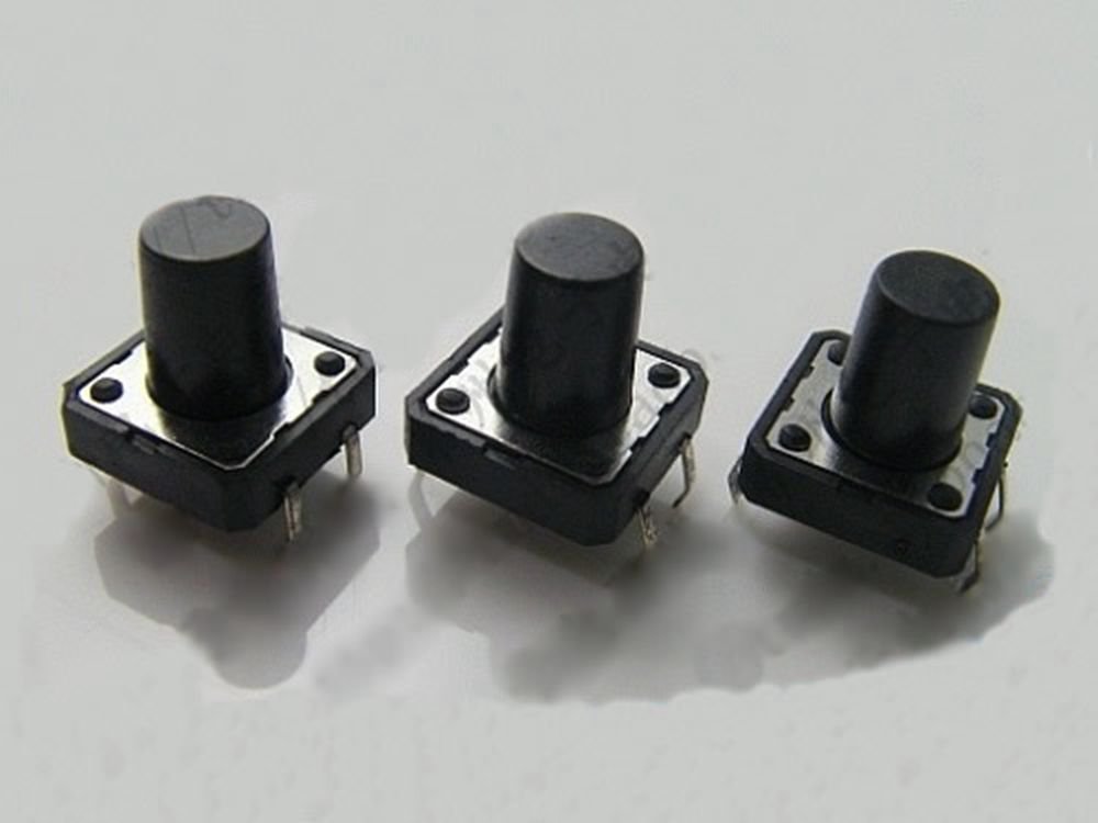 20 pcs 12 x 12 x 15mm PCB Momentary Tactile Tact Push Button Switch 4 Pin DIP