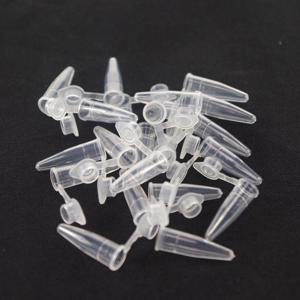 lot50 Plastic test tubes centrifuge tubes 0.2ml V-bottom