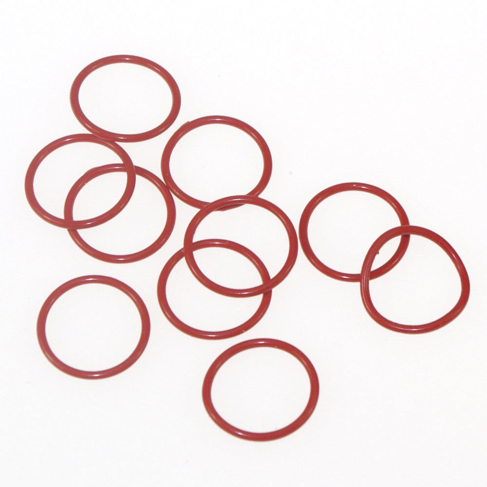 50 PCS Silicone Rubber White VMQ 6*2.65mm-40*2.65mm Seal Rings O-Rings