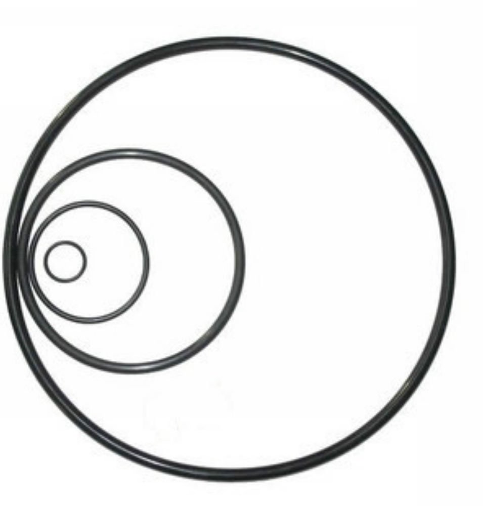 (50) Nitrile Rubber NBR 2.8*0.53mm-25*1mm Seal Rings O-Rings