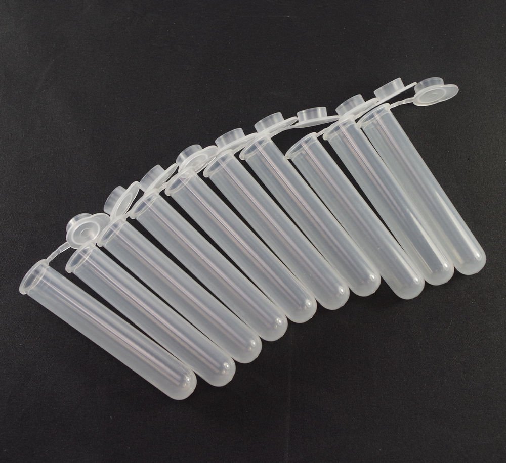 lot24 Plastic test tubes centrifuge tubes 15ml round bottom