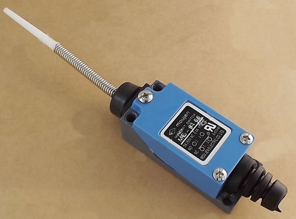 ME-8166 SPDT Momentary Enclosed Limit Switch with Spring Rod Lever Arm 1NO 1NC