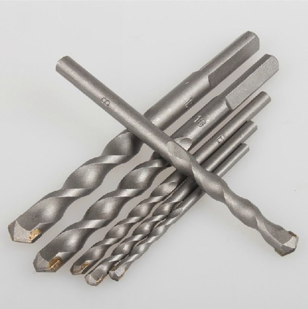 (10)Punch 6 mm tungsten steel Alloy Impact drill bit Cement wall drill