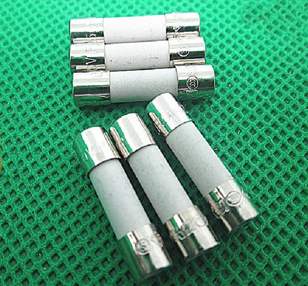 10 pieces 250V 3.15A Quick Fast Blow 5x20mm Ceramic Tube Fuses