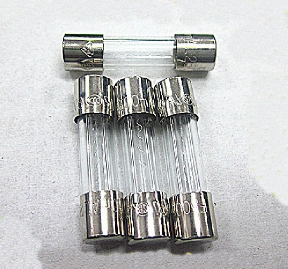 10 pieces 250V 4A Quick Fast Blow 5x20mm Glass Tube Fuses