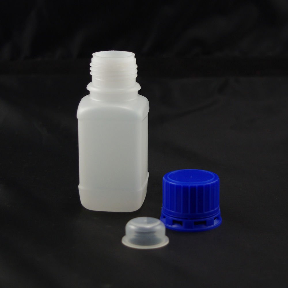 lot8 HDPE bottle with tamperproof cap 250ml sample bottle