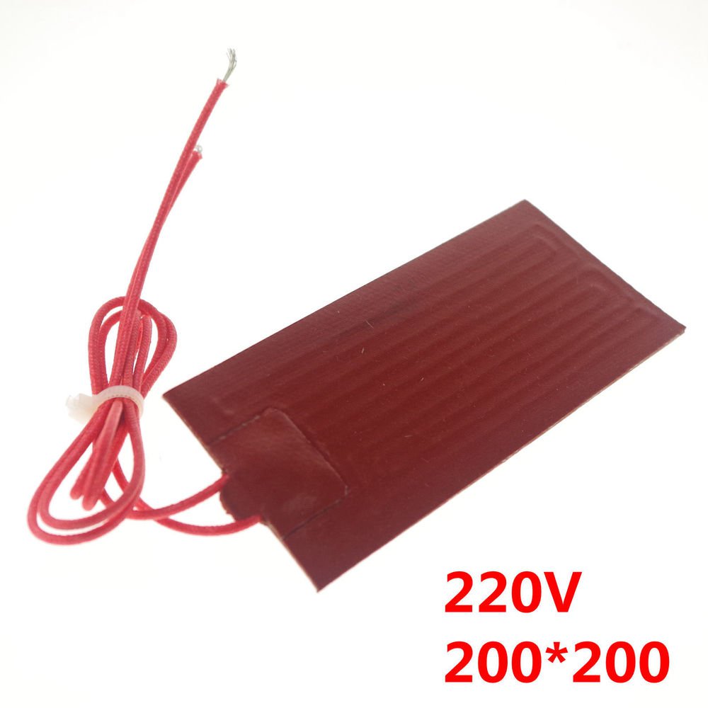 220V 200W 200*200mm Silicon Band Drum Heater Oil Biodiesel Plastic Metal Barrel