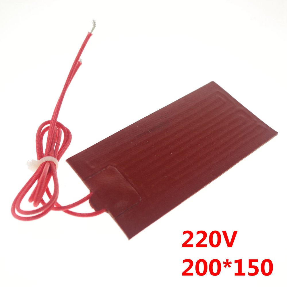 220V 150W 200*150mm Silicon Band Drum Heater Oil Biodiesel Plastic Metal Barrel