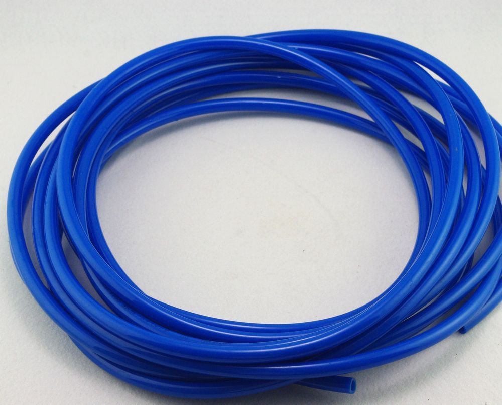 5m(16.4ft) 6mm(OD) x 4(ID) PU Air Tubing Pipe Hose Color Blue
